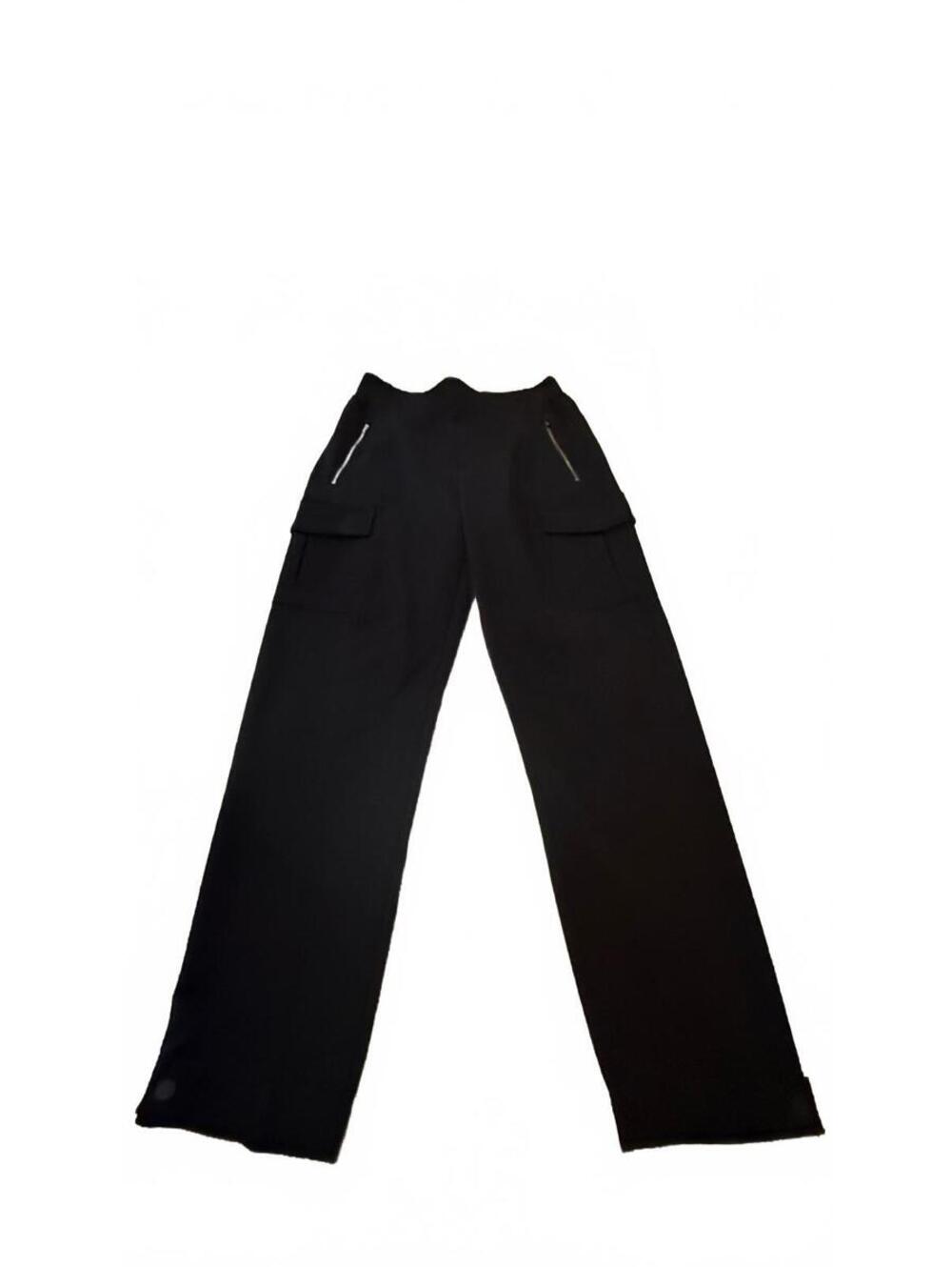 Athleta Endless High Rise Cargo Pant Black Womens Size 6 Travel Work utility
